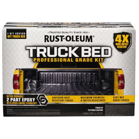Is rustoleum bed liner any good. Rust-Oleum Professional Grade Textured Black Truck Bed Liner Kit 128 oz. - Ace Hardware