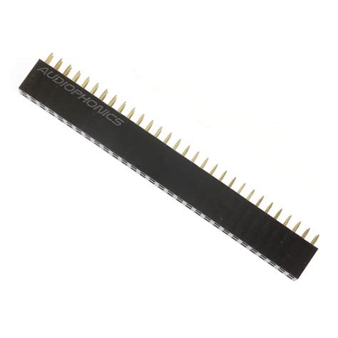 254mm Male Female Pin Header 2x30 Pins 3mm Unit Audiophonics