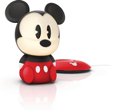 Philips Disney Softpal Mickey Tafellamp Led Zwart