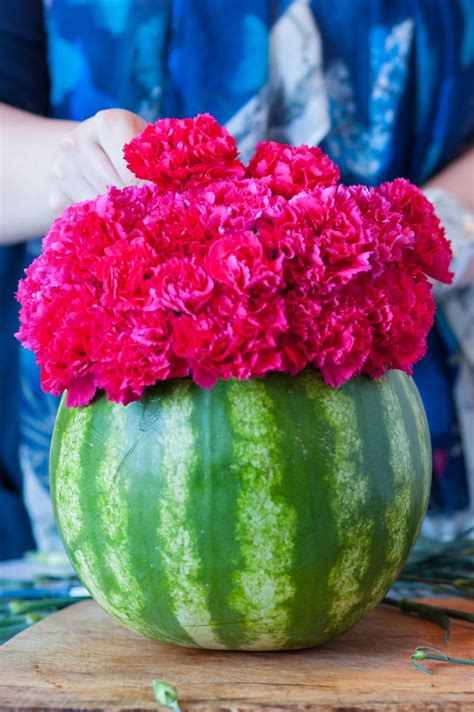 (click on home at the top left corner if the power tab doesn't show up.) DIY Watermelon Flower Centerpiece | Flower centerpieces ...