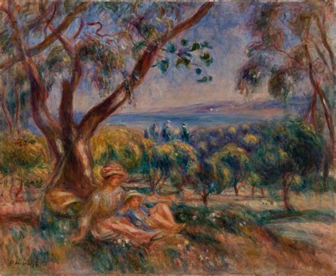 Barnes Collection Online — Pierre Auguste Renoir Landscape With