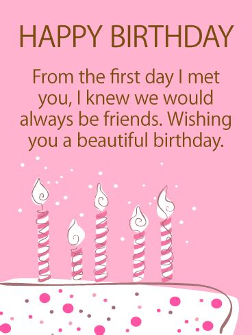I hope your day is filled with joy, love & many special wishes. You're the Best! Happy Birthday Card for Friends ...