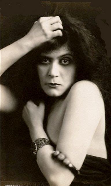 Portrait Of Theda Bara In Sin Directed By Herbert Brenon 1915 Theda