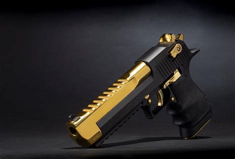 Magnum Research Introduces Exclusive Black And Titanium Gold Desert Eagle Kahr Firearms Group