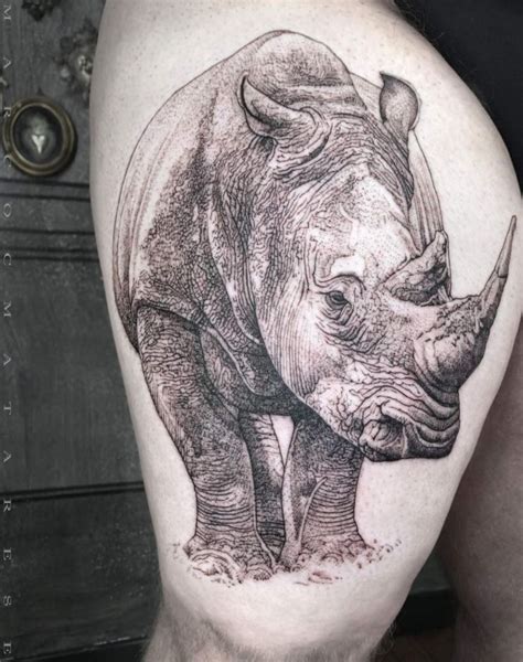 Rhino Tattoo Inkstylemag