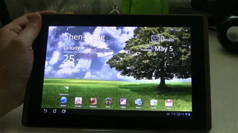 Neither in the specs nor. ASUS Eee Pad Transformer Review - Eee Pad TF101 - YouTube