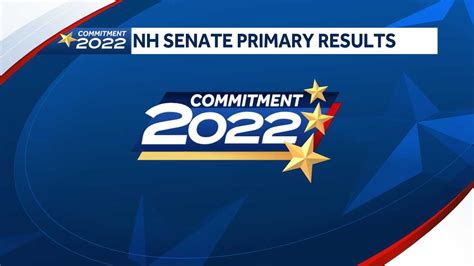 New Hampshire State Senate Election Results Sept 13 2022