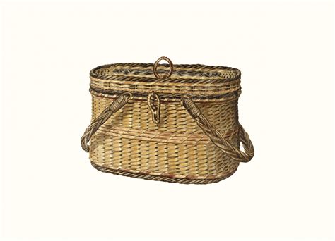 Basket Wicker Basket Vintage Old Free Stock Photo Public Domain Pictures