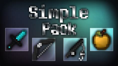 Minecraft Pvp Texture Pack Simple Default Pack 16x Youtube