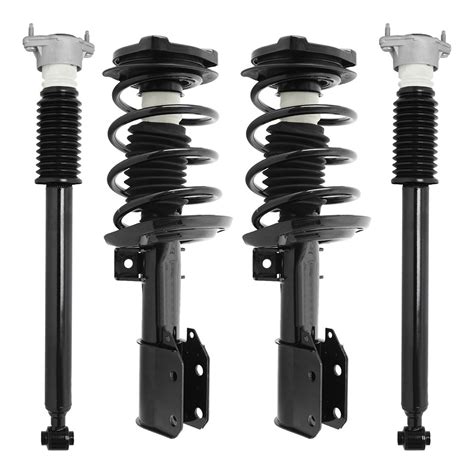 Front Quick Complete Struts Rear Shock Absorbers Kit Mercedes C Class Matic W
