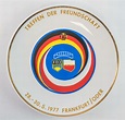Schmuckteller "Treffen der Freundschaft FDJ-FSZMP" | DDR Museum Berlin