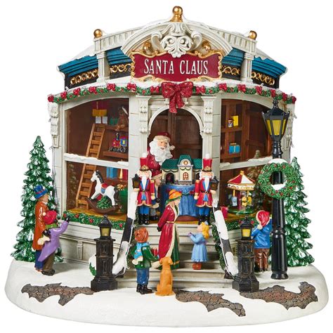 Santas Toy Shop Christmas Decoration 381cm Costco Australia