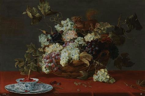 Frans Snyders 15791657 Fruit Basket Datebetween 1600 And 1657mediumoil On