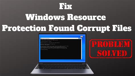 fix windows resource protection found corrupt files youtube