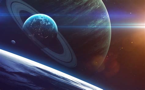 Wallpaper Id 142570 Space Space Art Planetary Rings Planet