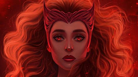 Scarletwitch Fanart Scarlet Witch Wanda Vision Superheroes Tv Shows