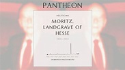 Moritz, Landgrave of Hesse Biography - Landgrave of Hesse | Pantheon