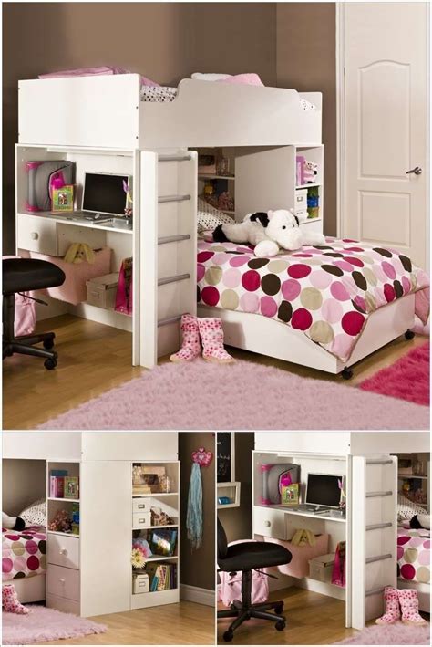 15 Cool Bunk Beds That Combine Sleep And Storage Together Girls Loft