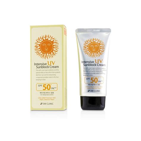 I have been a lifelong fan of the bioré uv perfect protect milk moisture and along the way i have tried a couple more sunscreens but none have tackled my heart as much as the bioré one did. 3W CLINIC - Intensive UV Sunblock Cream - Original Korean ...