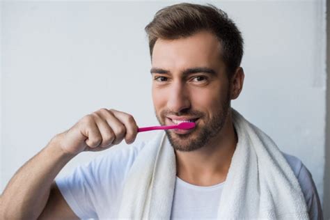 Man Brushing Teeth Duncan Ok Dentist