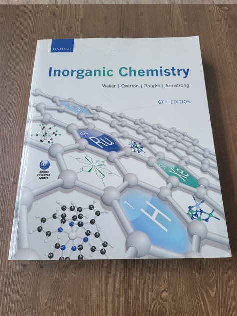 Inorganic Chemistry 6th Edition Hobbies And Toys Books And Magazines