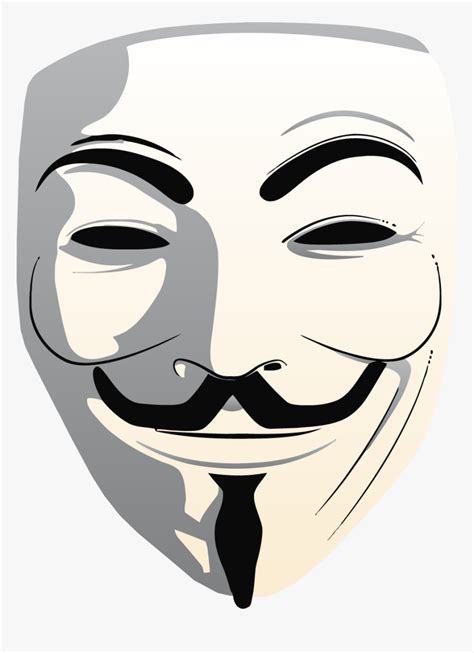 Guy Fawkes Mask Anonymous Anonymous Mask Transparent Background Hd
