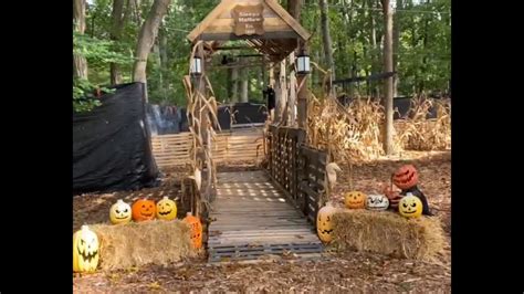 2021 Halloween Trail Daytime Walkthrough - sleepy hollow, swamp shack