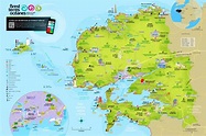 Brest area tourist map - Ontheworldmap.com