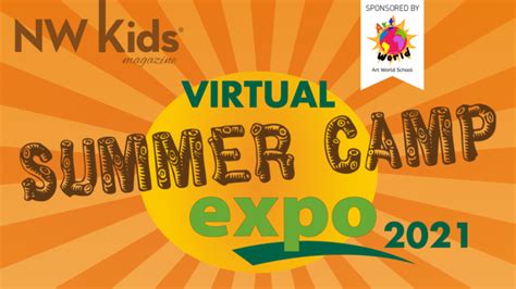 2021 Virtual Summer Camp Expo Sponsored By Art World School Nw Kids
