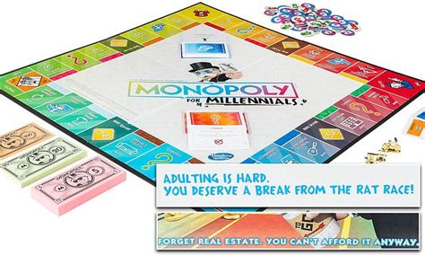 Hasbro Releases New Monopoly For Millennials Board Game Daily Mail Online
