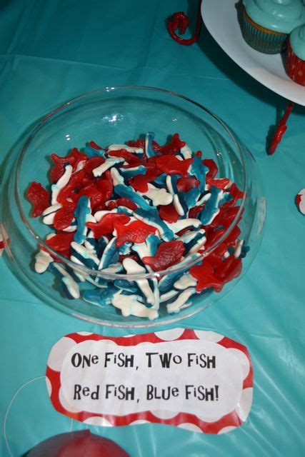 So today we did a fish craft, even though one fish two fish red fish blue fish is really only about fish at the beginning. Dr. Seuss birthday party ideas - from a children's ...