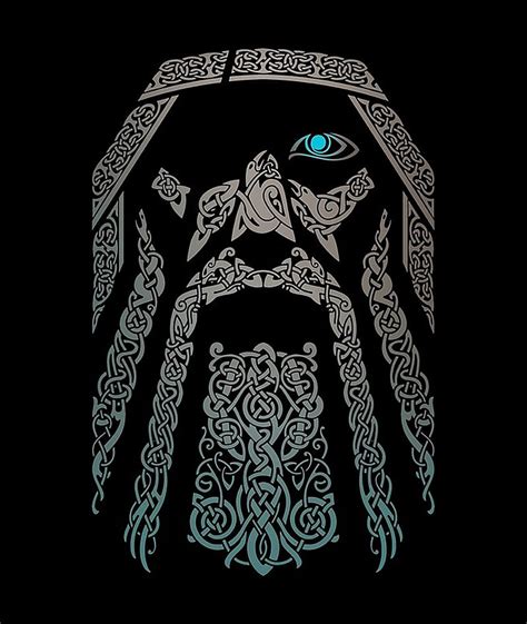 Odin God King Of Gods Mythology Norse Vector Hd Phone Wallpaper