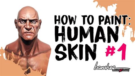 How To Paint Human Skin 1 Youtube