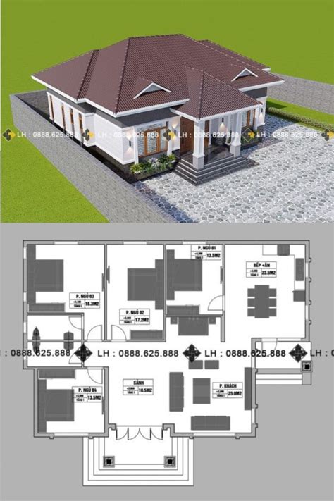 Gorgeous Four Bedroom Bungalow Pinoy Eplans Model House Plan House My
