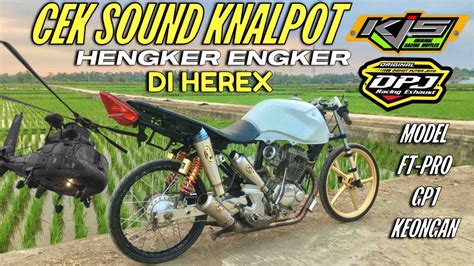 REVIEW KNALPOT HEREX TIGER HELIKOPTER DPJ DAN KJS ENGKER ENGKER MODEL