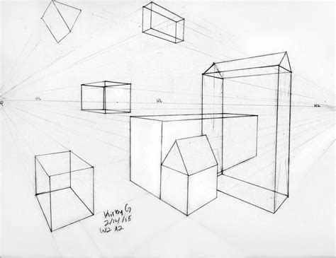 Two Point Perspective Shapes By Kydee On Deviantart