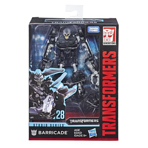 Transformers Studio Series ~ Barricade Action Figure 28 ~ Deluxe Class