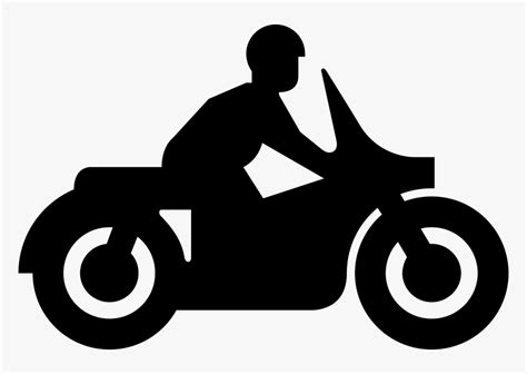 Motorbike Man Clip Arts Two Wheeler Clipart Png Transparent Png