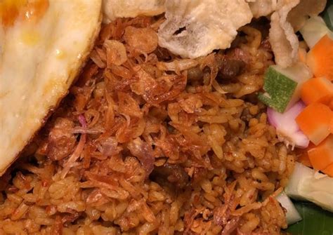 Check spelling or type a new query. Resep Nasi goreng kambing ala kebon sirih oleh zulfah in the kitchen - Cookpad