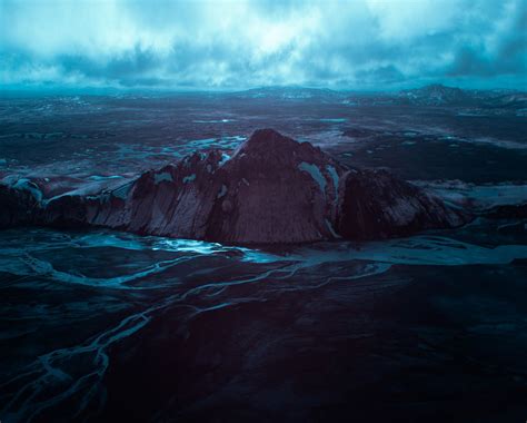 Rivers Iceland On Behance Marine Mammals Aerial Photography Rivers