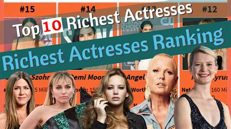 Top 10 Richest Actress In The World Chetan Tm