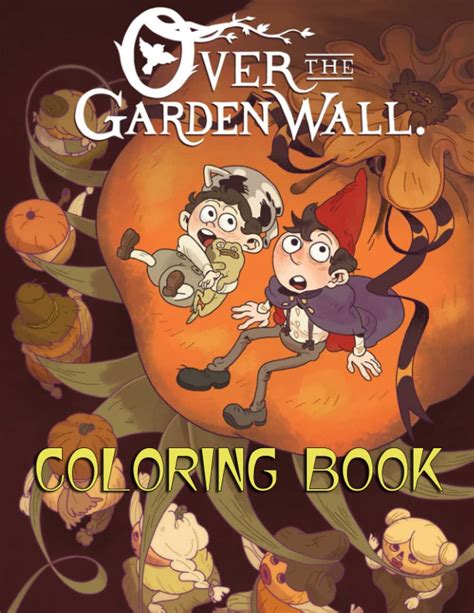 Over The Garden Wall Coloring Book 30 Relaxing Illustration Colouring