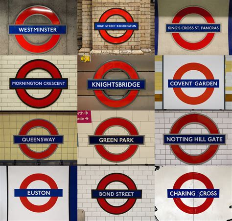 Stations London Underground Station Signs London Underground