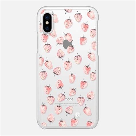 Pink With With Sweet Lovely Strawberry Snap Case Phone Case