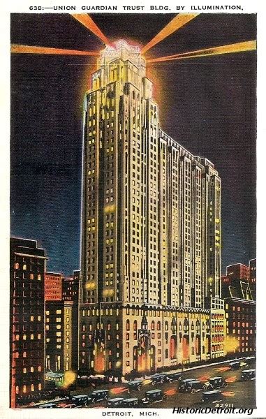 Guardian Building Vintage Postcards Gallery — Historic Detroit