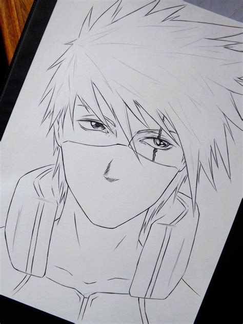 Pin By Georgy Geo On Anime Kakashi Drawing Naruto Sketch Kakashi
