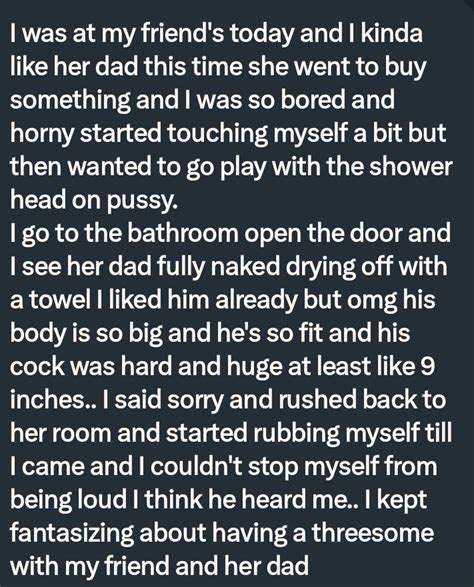 Pervconfession On Twitter She Wants To Fuck Her Friends Dad