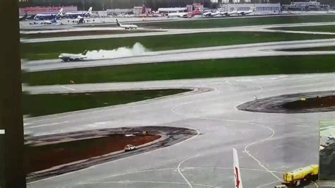 Moscow Crash Landing New Video Shows Plane Bouncing On Runway Before