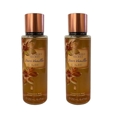 Victorias Secret Bare Vanilla Golden Fragrance Mist Set Pack Fl Oz Walmart Com