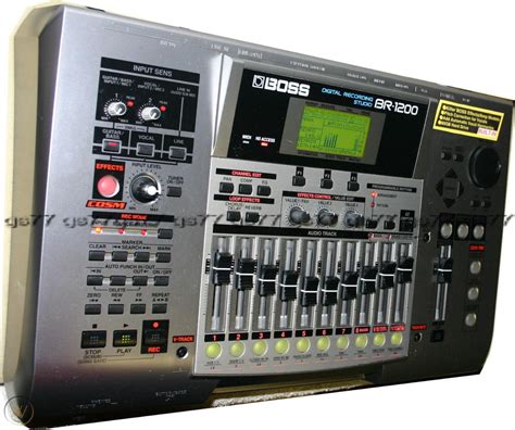 Boss Br 1200cd Digital Multitrack Recorder 80gb Latest Version Cdrw